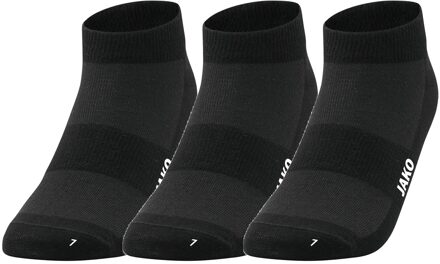 JAKO 3-Pack Footies - Sokken  - zwart - 43-46