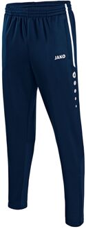 JAKO Active Trainingsbroek Kinderen - Marine / Wit | Maat: 128