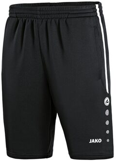 JAKO Active Trainingsshort  Sportbroek - Maat XXL  - Mannen - zwart/wit