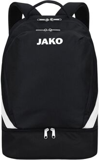 JAKO Backpack Iconic - Zwarte Rugzak - One Size