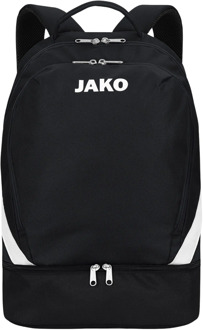 JAKO Backpack Iconic - Zwarte Rugzak - One Size