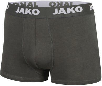JAKO Boxer shorts 2 Pack - Boxershort Basic - 2-pack Grijs - M