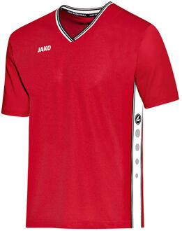 JAKO Center Shooting Shirt - Rood / Wit | Maat: 3XL