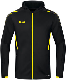 JAKO Challenge Jacket - Heren Trainingsjack Zwart - 3XL