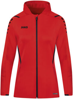 JAKO Challenge Jacket - Rood Trainingsjack Dames - 36