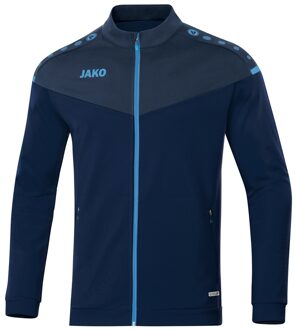 JAKO Champ 2.0 Polyesterjas Kind Marine Blauw-Donker Blauw-Hemels Blauw Maat 116