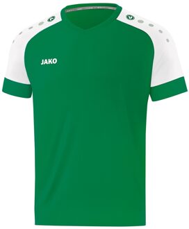 JAKO Champ 2.0 Sportshirt - Maat M  - Mannen - groen/wit