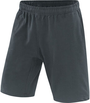 JAKO Classic Team Joggingshort - Grijs Gemeleerd | Maat: S