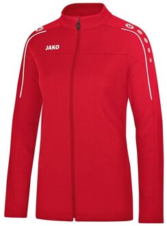 JAKO Classico Dames Polyesterjack - Jassen  - rood - 34