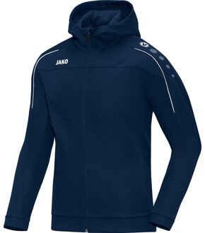 JAKO Classico Jas met Kap - Jassen  - blauw donker - L