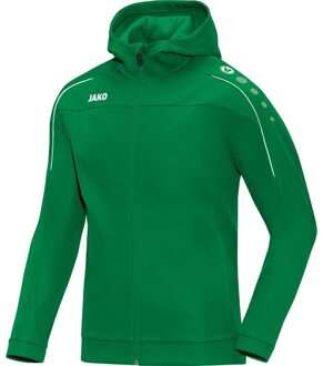 JAKO Classico Jas met Kap - Jassen  - groen - 2XL