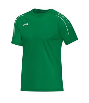 JAKO Classico T-shirt Junior Sportshirt - Maat 128  - Unisex - groen/wit