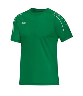 JAKO Classico T-shirt Junior Sportshirt - Maat 140  - Unisex - groen/wit