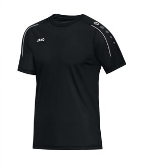 JAKO Classico T-shirt Junior Sportshirt - Maat 140  - Unisex - zwart/wit