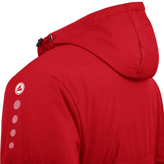 JAKO Coachvest team met kap 7103-100 Rood - 4XL