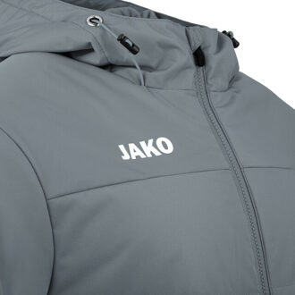 JAKO Coachvest team met kap 7103-840 - maat XXXL Houtskool