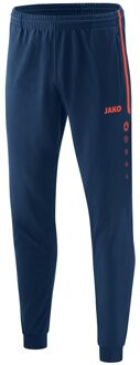 JAKO Competition 2.0 Polyesterbroek Navy-Flame Maat S