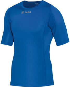 JAKO Compressie T-Shirt - Thermoshirt  - blauw - 2XL