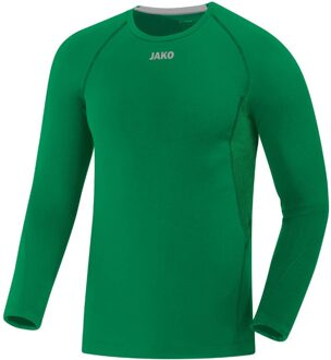 JAKO Compression 2.0 Longsleeve - Thermoshirt  - groen - M