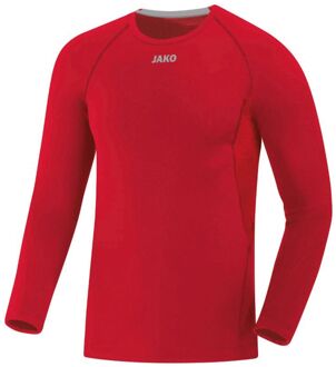 JAKO Compression 2.0 Longsleeve - Thermoshirt  - rood - L