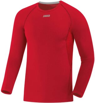 JAKO Compression 2.0 Longsleeve - Thermoshirt  - rood - L