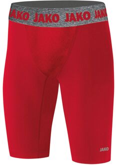 JAKO Compression 2.0 Short Tight - Rood | Maat: L