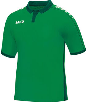 JAKO Derby Shirt Korte Mouw - Citroen / Zwart | Maat: XL