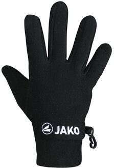 JAKO Fleece Handschoenen - Zwart | Maat: 10