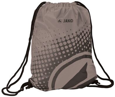 JAKO Gym Bag - Sporttas Zwart Grijs - One Size