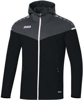 JAKO Hooded jacket Champ 2.0 - Jas met kap Champ 2.0 Zwart - 4XL