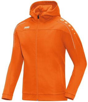 JAKO Hooded Jacket Classico Woman - Jas met kap Classico Oranje - 36