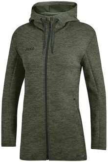 JAKO Hooded Jacket Premium Woman - Jas met kap Premium Basics Groen - 44