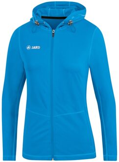 JAKO Hooded Jacket Run 2.0 Woman - Jas met kap Run 2.0 Blauw - 40