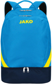 JAKO Iconic Rugtas blauw - geel - donkerblauw - 1 SIZE