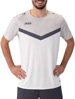 JAKO Iconic Shirt Senior wit - grijs - XL