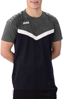 JAKO Iconic Shirt Senior zwart - grijs - wit - L