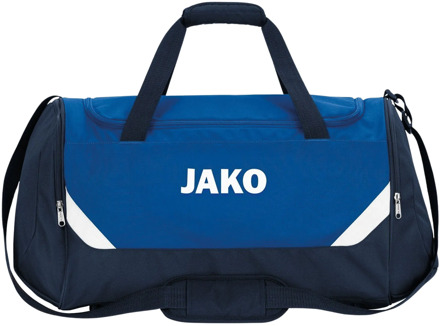 JAKO Iconic Sporttas M blauw - wit - donkerblauw - 1-SIZE