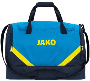 JAKO Iconic Sporttas S blauw - geel - donkerblauw - 1-SIZE