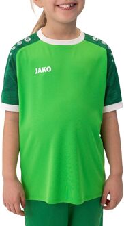 JAKO Iconic SS Shirt Junior groen - donkergroen - wit - 164