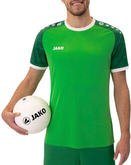 JAKO Iconic SS Shirt Senior groen - donkergroen - wit - L