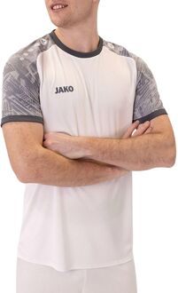 JAKO Iconic SS Shirt Senior wit - grijs - M