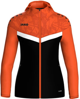 JAKO Jas met kap iconic dames 6824d-807 Zwart - 38