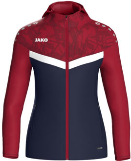 JAKO Jas met kap iconic dames 6824d-901 - maat 42 Blauw