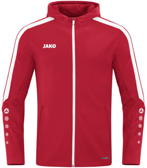 JAKO Jas met kap power 6823-100 - maat L Rood