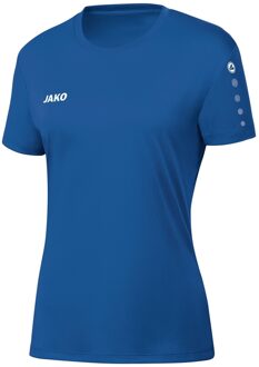 JAKO Jersey Team Women S/S - Shirt Team KM dames Blauw - 36