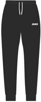 JAKO Joggingbroek base met boord damesmaten 6565d-08 Zwart - 36