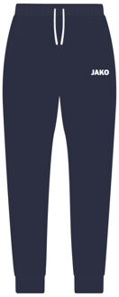 JAKO Joggingbroek base met boord damesmaten 6565d-09 Blauw - 38