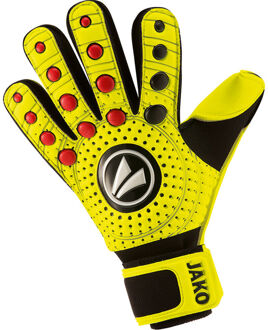 JAKO Keepershandschoenen Keeperhandschoen dynamic classic Fluo geel/zwart/rood - 10