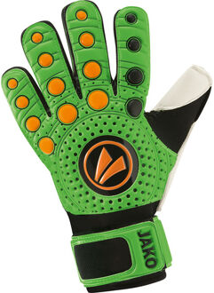 JAKO Keepershandschoenen Keeperhandschoen dynamic Fluo groen/zwart/fluo oranje - 10,5