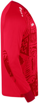 JAKO Keepershirt tropicana 8911-110 Rood - S